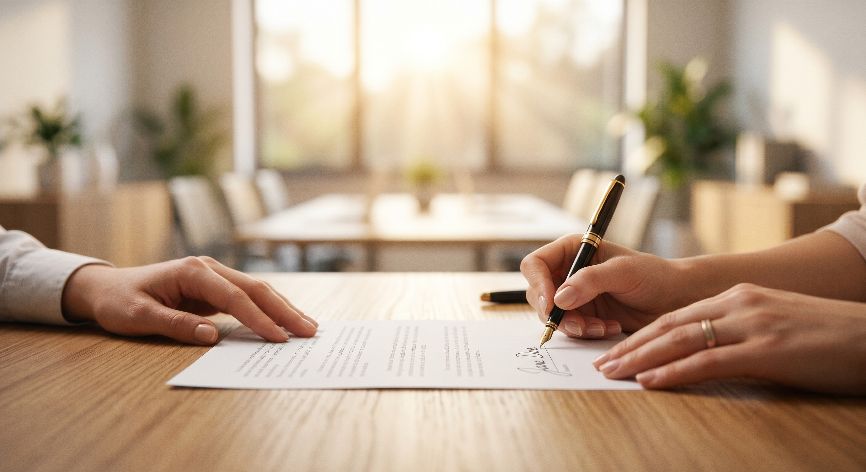 Confidential and peaceful environment during a family mediation session