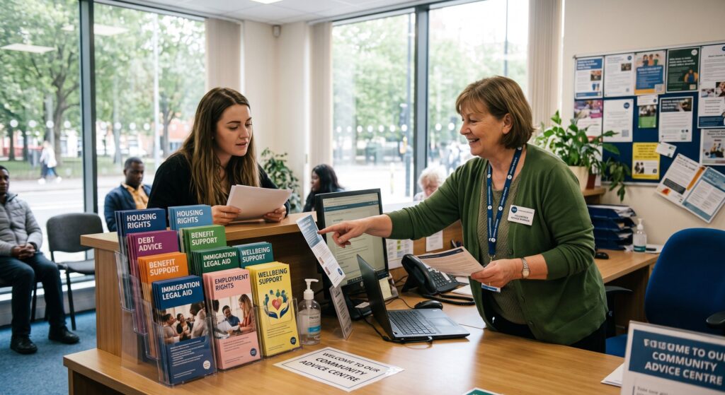 Citizens Advice office offering free divorce support in the UK
