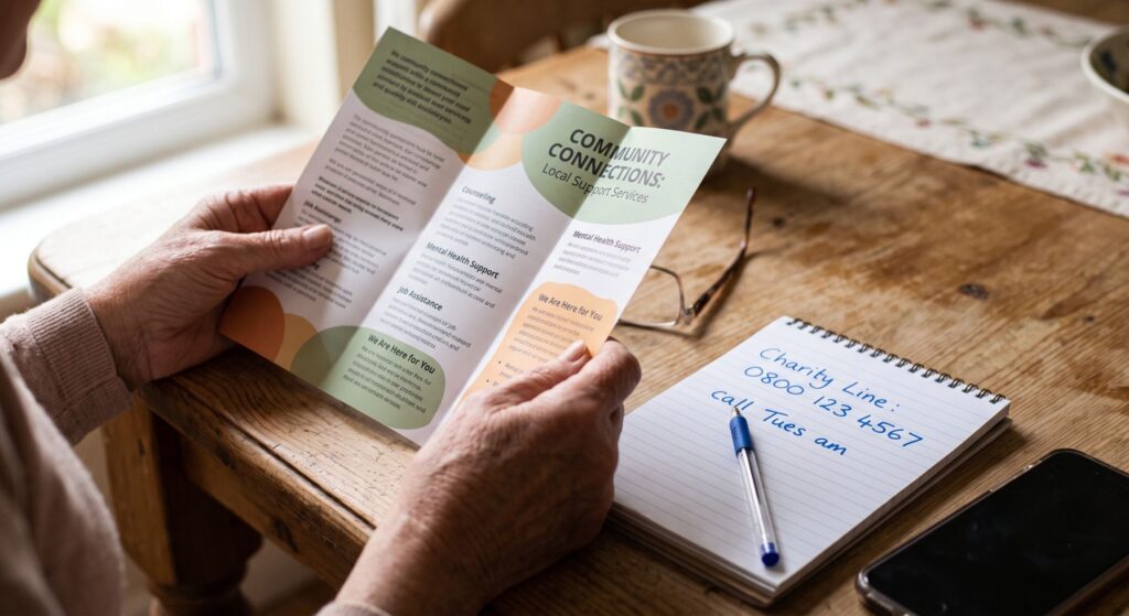 Family reviewing SEN mediation support service information